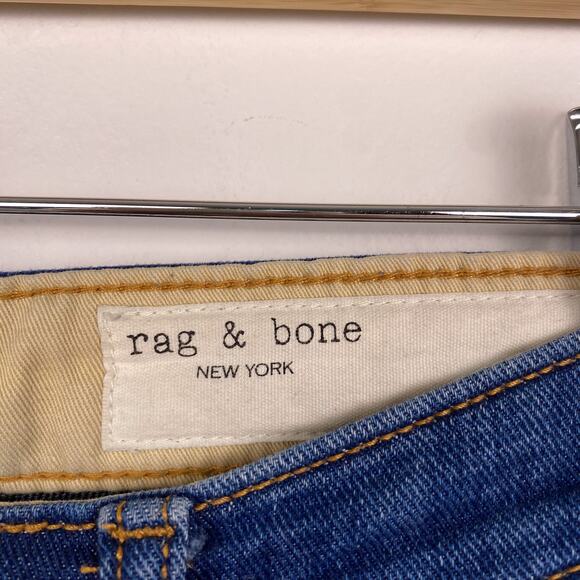 Rag & Bone Maya High Rise Crop Flare Jeans in Stowe Size 24 - Picture 5 of 10